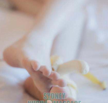 Feet of Japanese Massage therapist, Amber, Sydney
